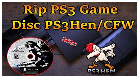 rip ps3 games to hdd.